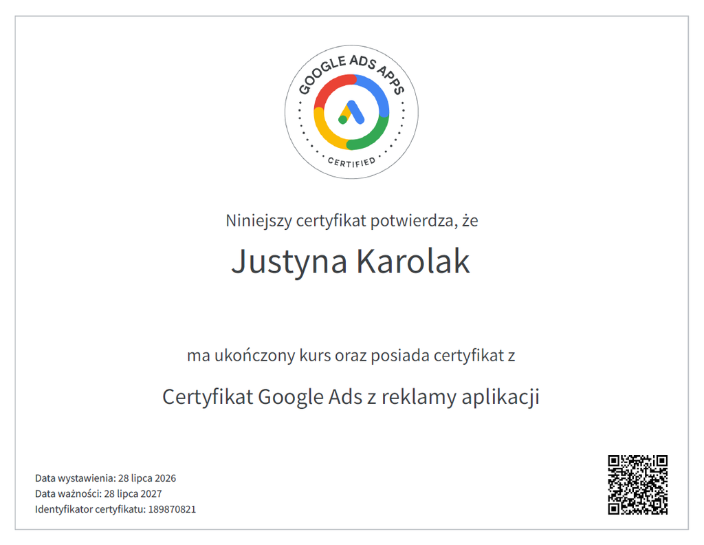 Reklama aplikacji