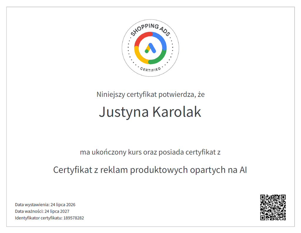 Reklamy produktowe oparte na AI